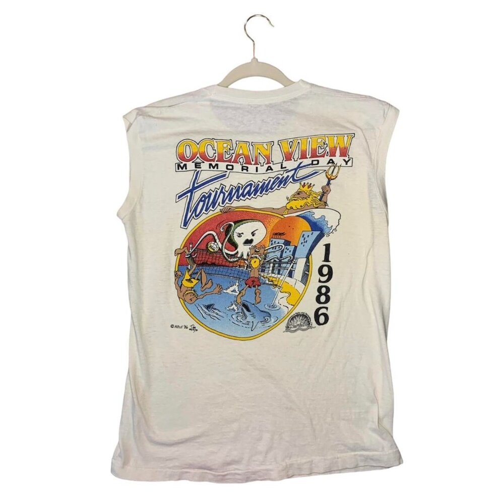 Vintage MIKASA Oceanview Memorial Day Tournament T-Shirt